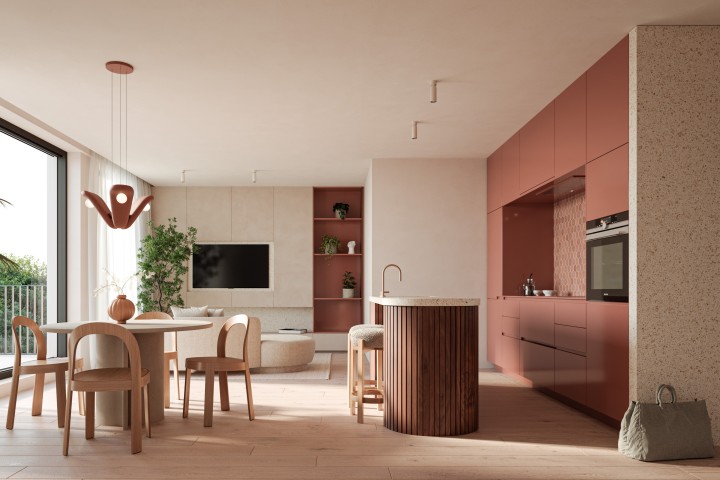 Hof Bursebeke 3D interieur 1.2